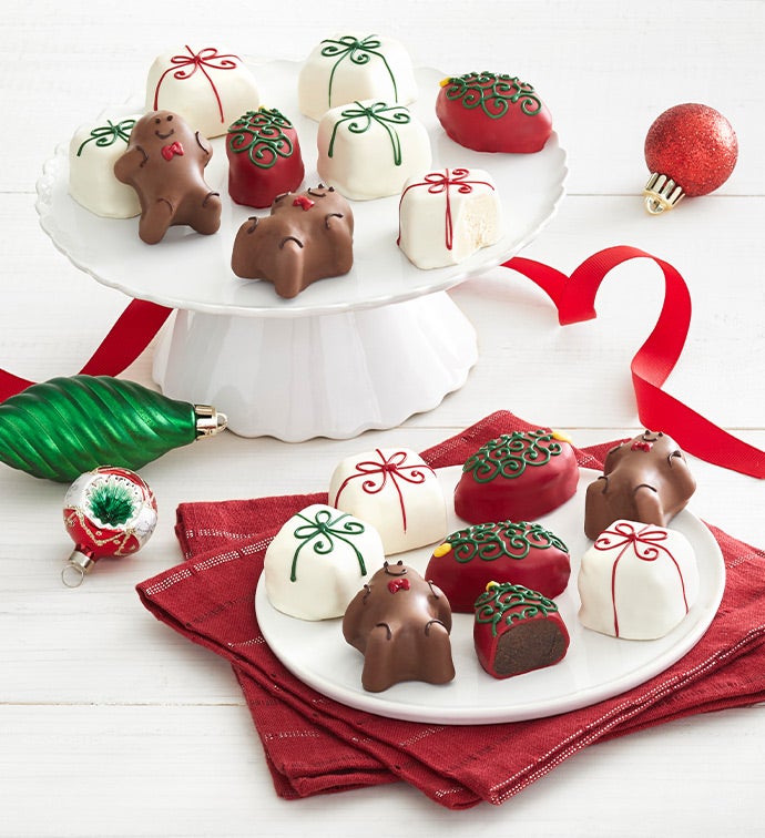 Simply Chocolate® Holiday Cake Bites 16pc